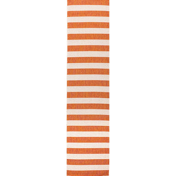 Negril Two-tone Wide Stripe Indoor/outdoor Area Rug